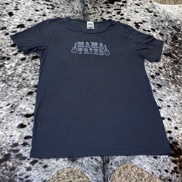Junk Gypsy Tops - Junk Gypsy Mama Tried Tee
